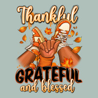 Thankful Grateful And Blessed Black Boy Sneakers Heavyweight Hoodie | Teevron