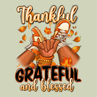 Thankful Grateful And Blessed Black Baby Girl Heavyweight Hoodie | Teevron