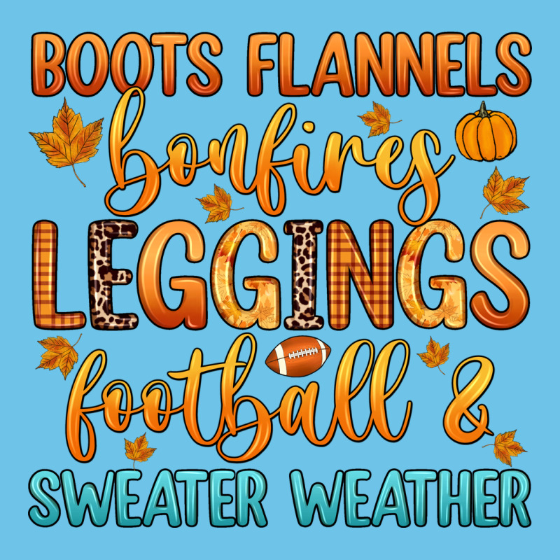 Boots Flannels Bonfires Leggins Football Premium Sweatshirt by Zillion Design Studio | Teevron