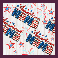 American Mama Seamless Pattern Urban Hoodie | Teevron