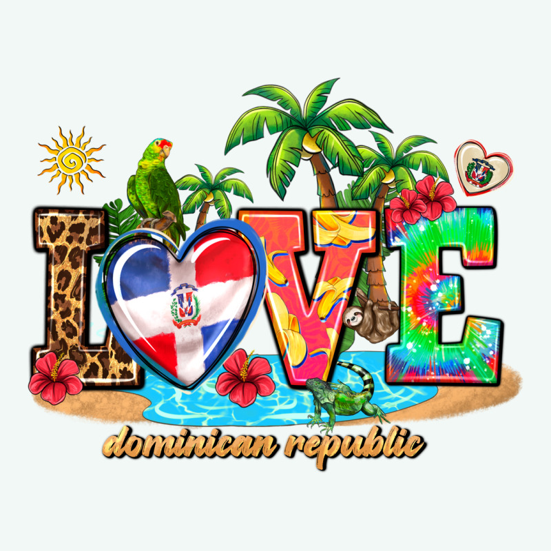 Love Dominican Republic Premium Hoodie by AdoDesignShop | Teevron