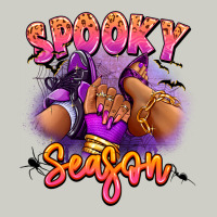 Spooky Season Sneaker And Heel Afro Woman Heavyweight Hoodie | Teevron