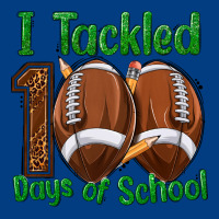 I Tackled 100 Days Of School Football Premium Sweatshirt | Teevron