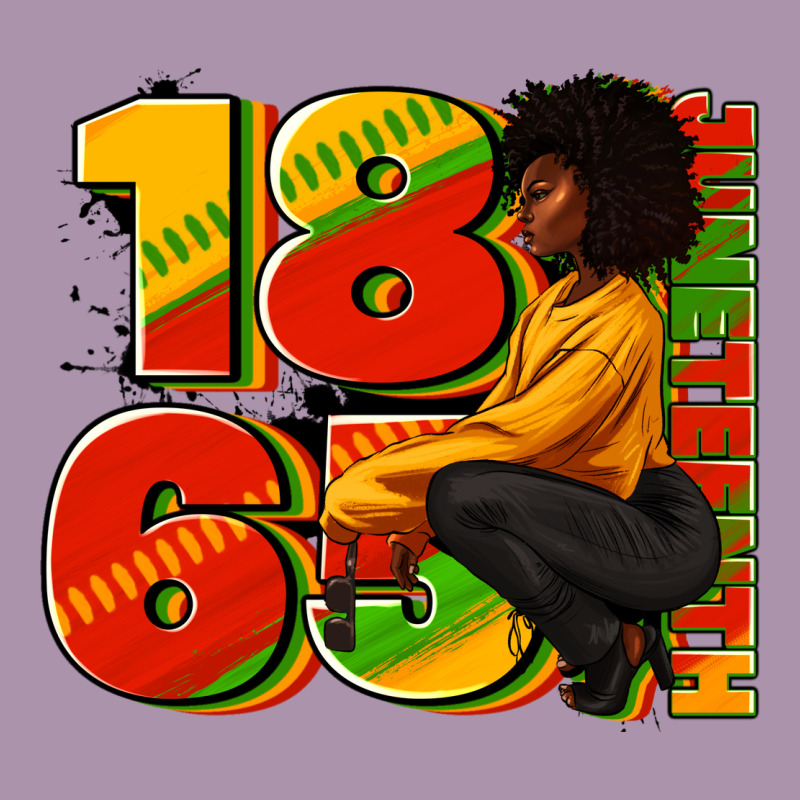 1865 Juneteenth Afro Woman Heavyweight Hoodie by RanaPortraitStore | Teevron