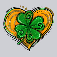 St. Patrick's Day Heart With Shamrock Urban Hoodie | Teevron