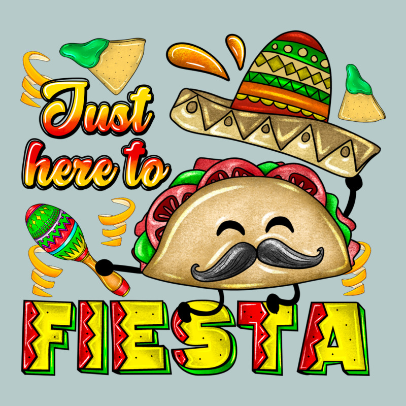 Just Here To Fiesta Heavy Core Tee by CowhideDigitalArt | Teevron