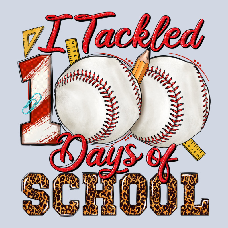 I Tackled 100days Of School Baseball Premium Sweatshirt by texasbilliewilder | Teevron