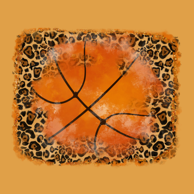 Glitter Leopard Basketball Background Premium Hoodie by RanaPortraitStore | Teevron
