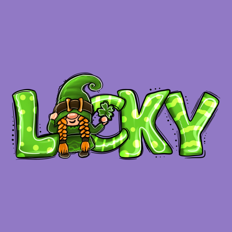 St Patricks Day Lucky Gnome Urban Hoodie by Jasminsmagicworld | Teevron