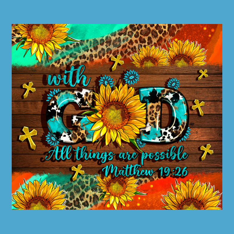 With God All Things Are Possible Premium Hoodie by AdoDesignShop | Teevron