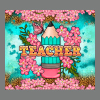Teacher Floral Pencil Tumbler Premium Hoodie | Teevron