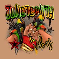 Juneteenth Vibes Black Girl Sneakers Heavyweight Hoodie | Teevron