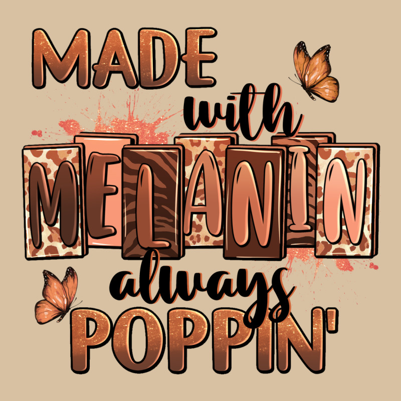 Made With Melanin Always Poppin' Heavyweight Hoodie by RanaPortraitStore | Teevron