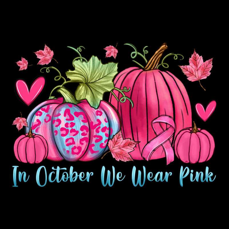 In October We Wear Pink Premium Sweatshirt by Zillion Design Studio | Teevron