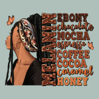 Melanin Many Shades Of Brown Afro Woman Heavyweight Hoodie | Teevron