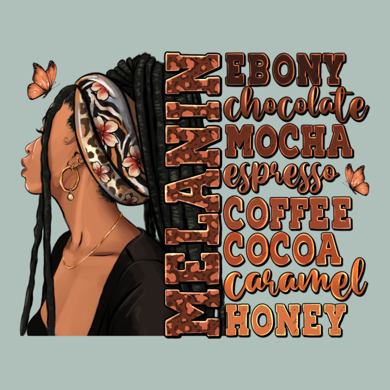Melanin Many Shades Of Brown Afro Woman Heavyweight Hoodie by RanaPortraitStore | Teevron