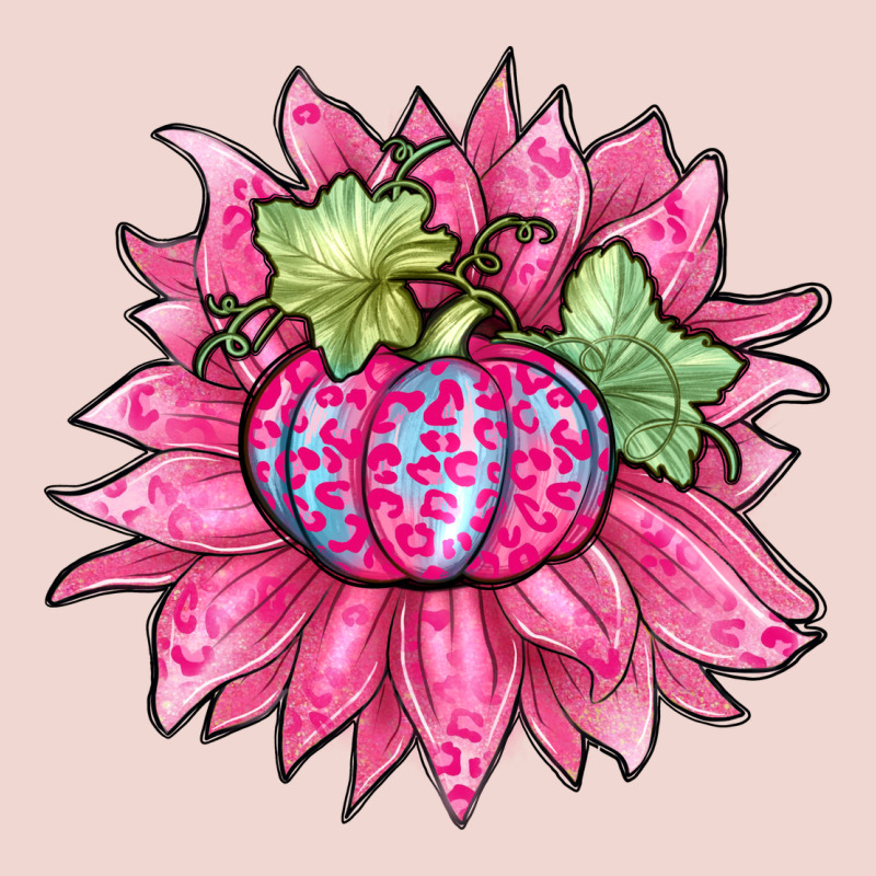 Sunflower Pumpkin Breast Cancer Premium Sweatshirt by Zillion Design Studio | Teevron