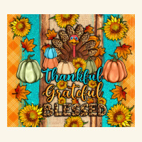 Thankful Grateful Blessed Premium Hoodie | Teevron