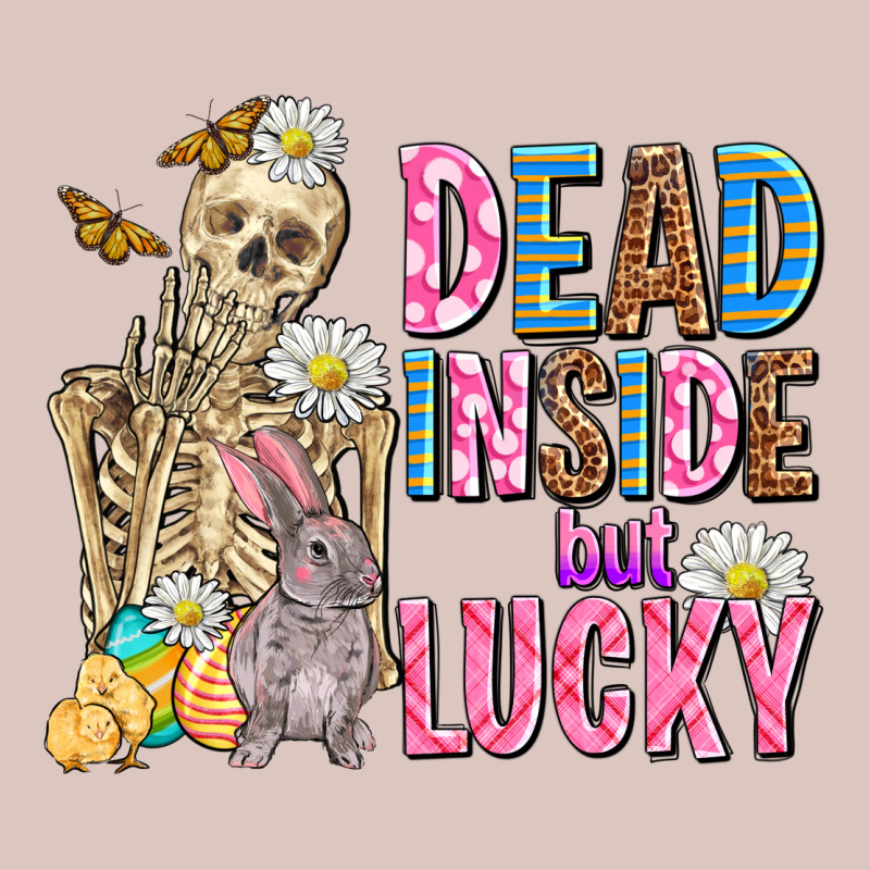 Easter Dead Inside But Lucky  With Skeleton Premium Hoodie by AdoDesignShop | Teevron
