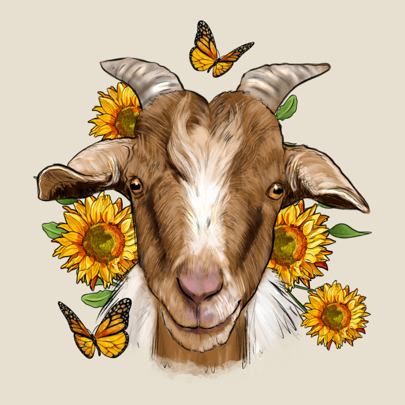 Sunflower Goat Urban Hoodie by Jasminsmagicworld | Teevron