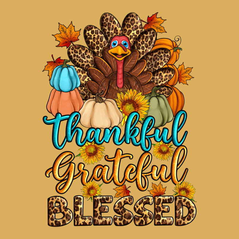 Thankful Grateful Blessed Turkey Premium Hoodie by Artiststas | Teevron