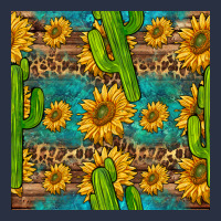 Sunflower And Cactus Seamless Pattern Urban Hoodie | Teevron