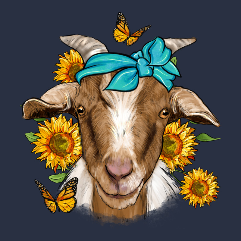 Sunflower Bandana Goat Urban Hoodie by Jasminsmagicworld | Teevron
