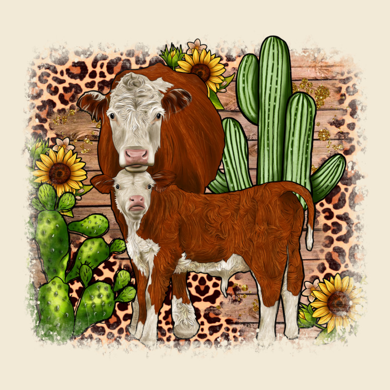 Hereford Cactus Sunflower Premium Hoodie by JahusDesignShop | Teevron