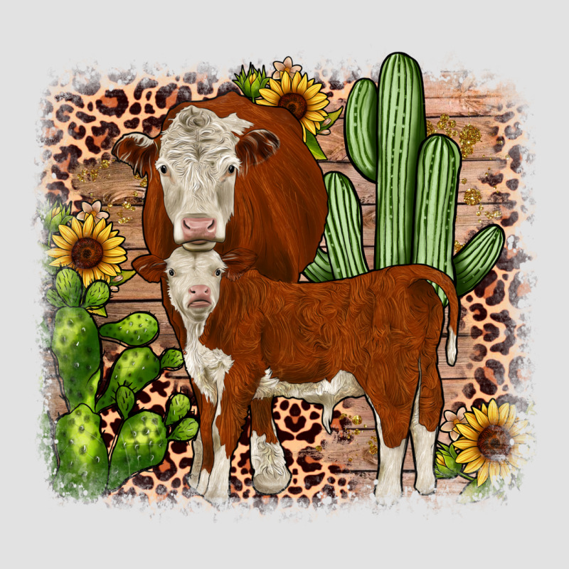 Hereford Cactus Sunflower Premium Hoodie by JahusDesignShop | Teevron