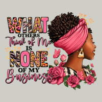 What Other Think Of Me Is None Of My Business Afro Heavyweight Hoodie | Teevron