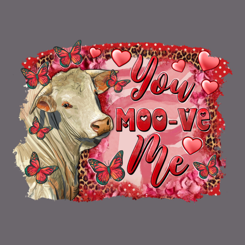 Valentine's Day You Moo Ve Me Charolais Cow Premium Sweatshirt by RanaPortraitStore | Teevron