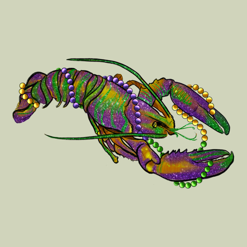 Mardi Gras Crawfish Heavyweight Hoodie by RanaPortraitStore | Teevron