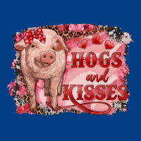 Valentine's Day Pig Hogs And Kisses Premium Sweatshirt | Teevron