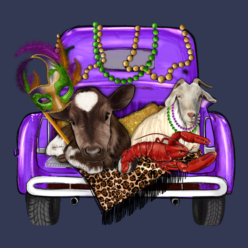 Mardi Gras Truck With Farm Animals Heavyweight Hoodie by RanaPortraitStore | Teevron