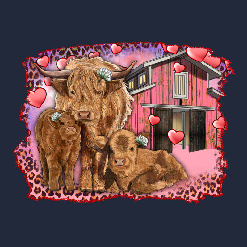 Valentine's Day Mama Cow And Baby Cows Premium Sweatshirt by RanaPortraitStore | Teevron