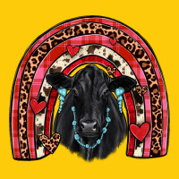 Valentines Black Angus  Rainbow Premium Hoodie | Teevron