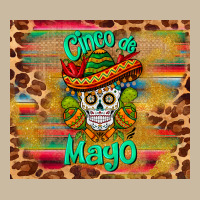 Cinco De Mayo Sombrero Skull Long Sleeve Tee | Teevron