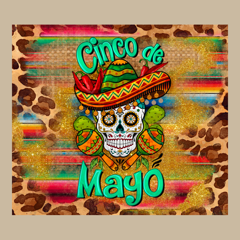 Cinco De Mayo Sombrero Skull Long Sleeve Tee by BarkalooDesign | Teevron