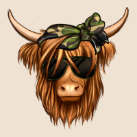 Camouflage Long Haired Cow Urban Hoodie | Teevron