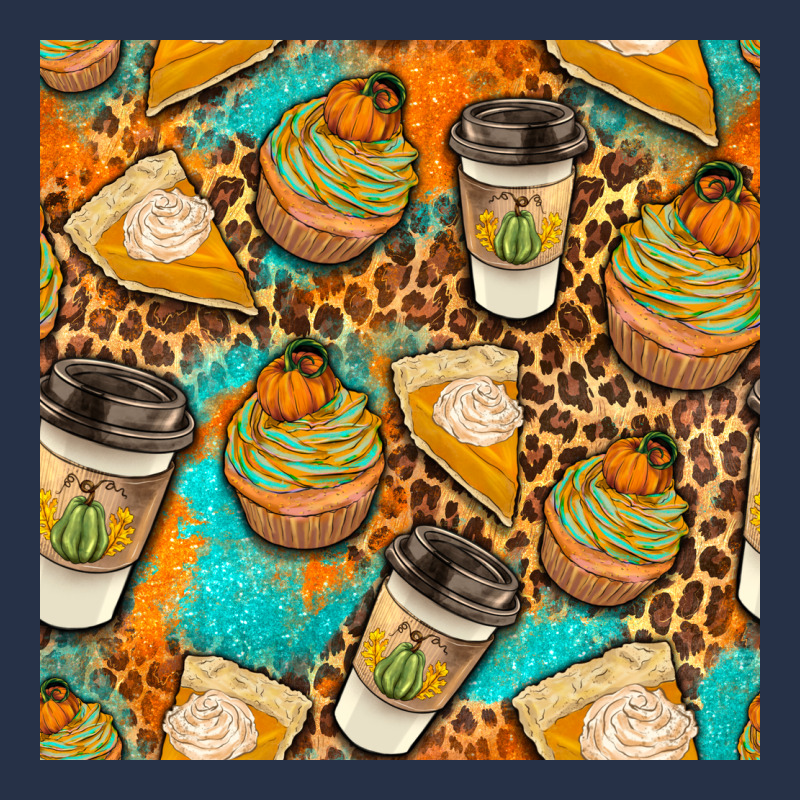 Autumn Cupcakes Seamless Pattern Premium Hoodie by BundleAndBundleShop | Teevron