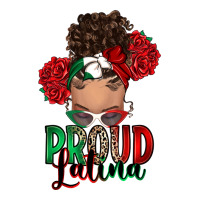 Proud Latina messy bun | Teevron