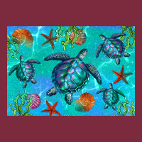 Turtle Seashells Starfish Premium Hoodie | Teevron