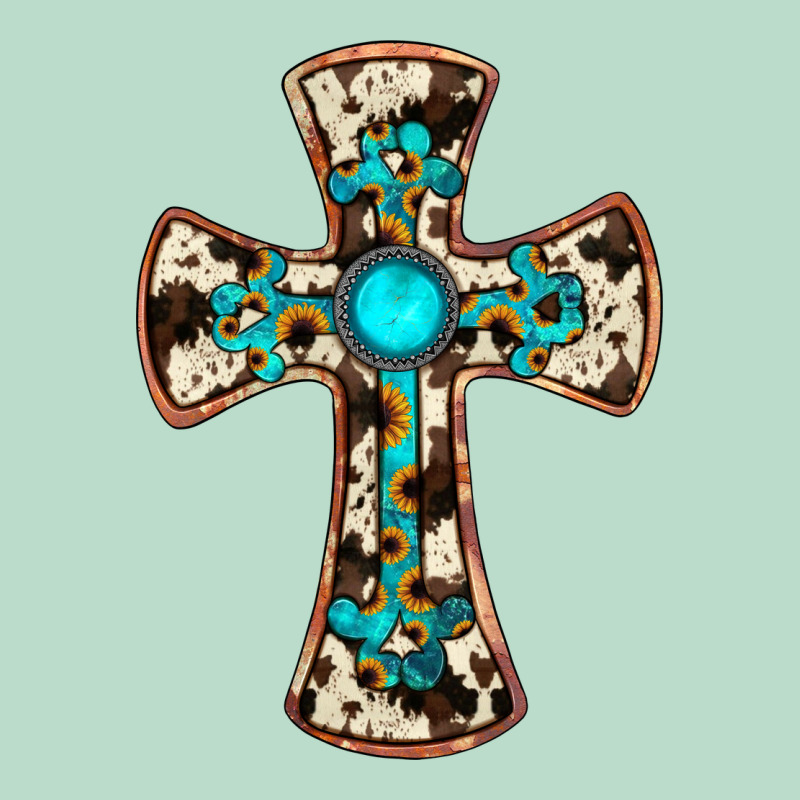 Cowhide Gemstone  Cross Premium Hoodie by JahusDesignShop | Teevron