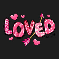 Loved Valentines Day Heavyweight Hoodie | Teevron