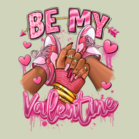 Be My Valentine Afro Girl Sneakers Heavyweight Hoodie | Teevron