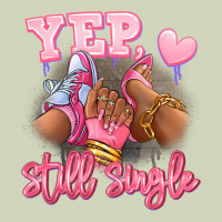 Yep Still Single Heels And Sneakers Afro Girl Heavyweight Hoodie | Teevron