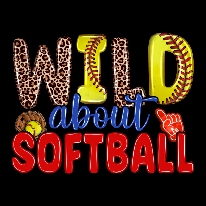 Wild About Softball Premium Sweatshirt by Zillion Design Studio | Teevron