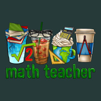 Math Teacher Coffee Cups Premium Sweatshirt | Teevron