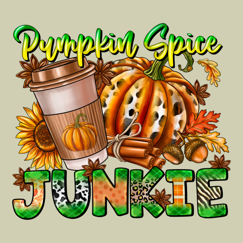 Pumpkin Spice Junkie Heavy Core Tee by CowhideDigitalArt | Teevron