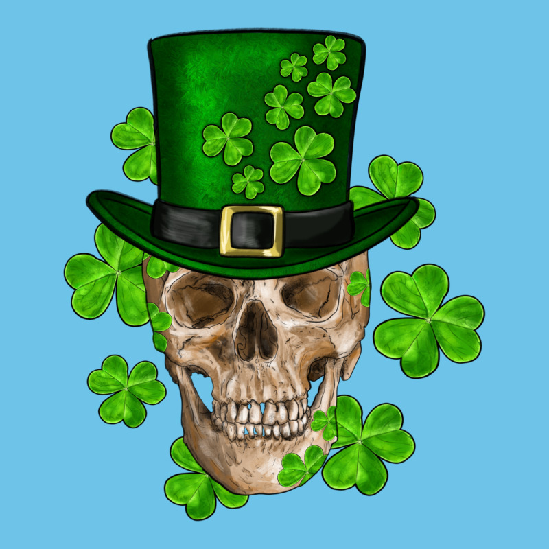 St. Patrick's Day Skull Premium Sweatshirt by RanaPortraitStore | Teevron